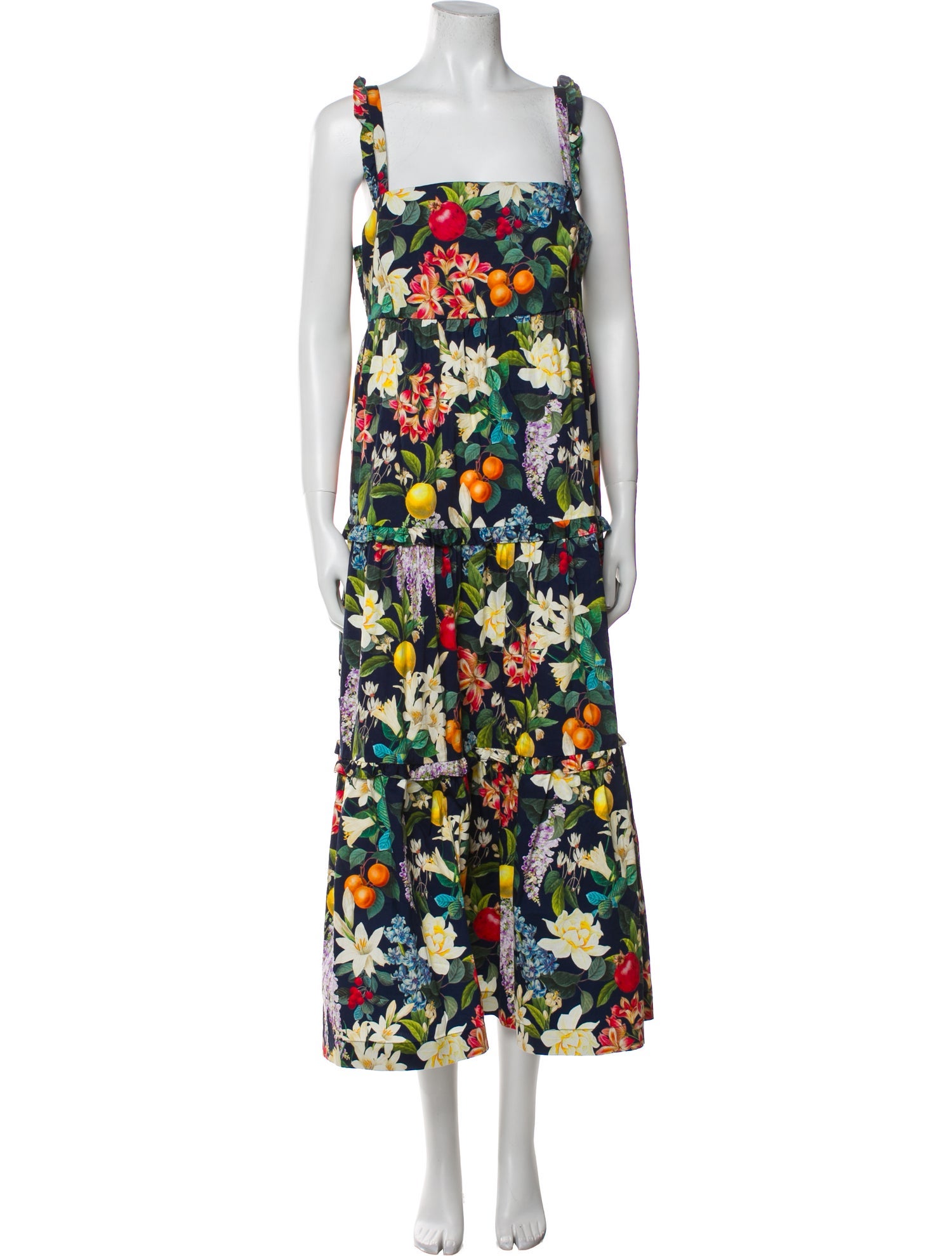 Sachin + Babi Floral Print Long Dress w/ Tags