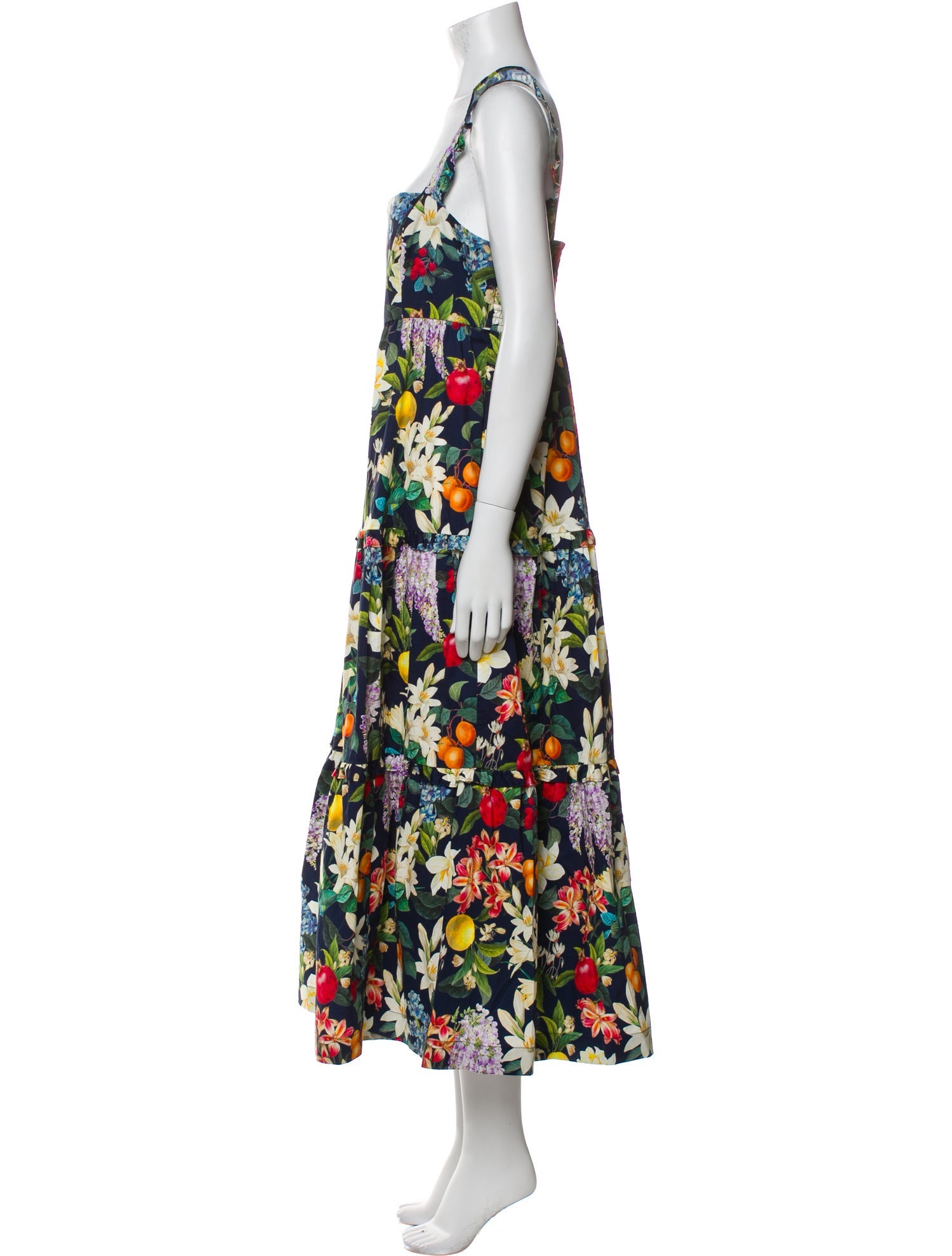 Sachin + Babi Floral Print Long Dress w/ Tags