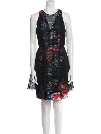 Sachin + Babi Printed Knee-Length Dress