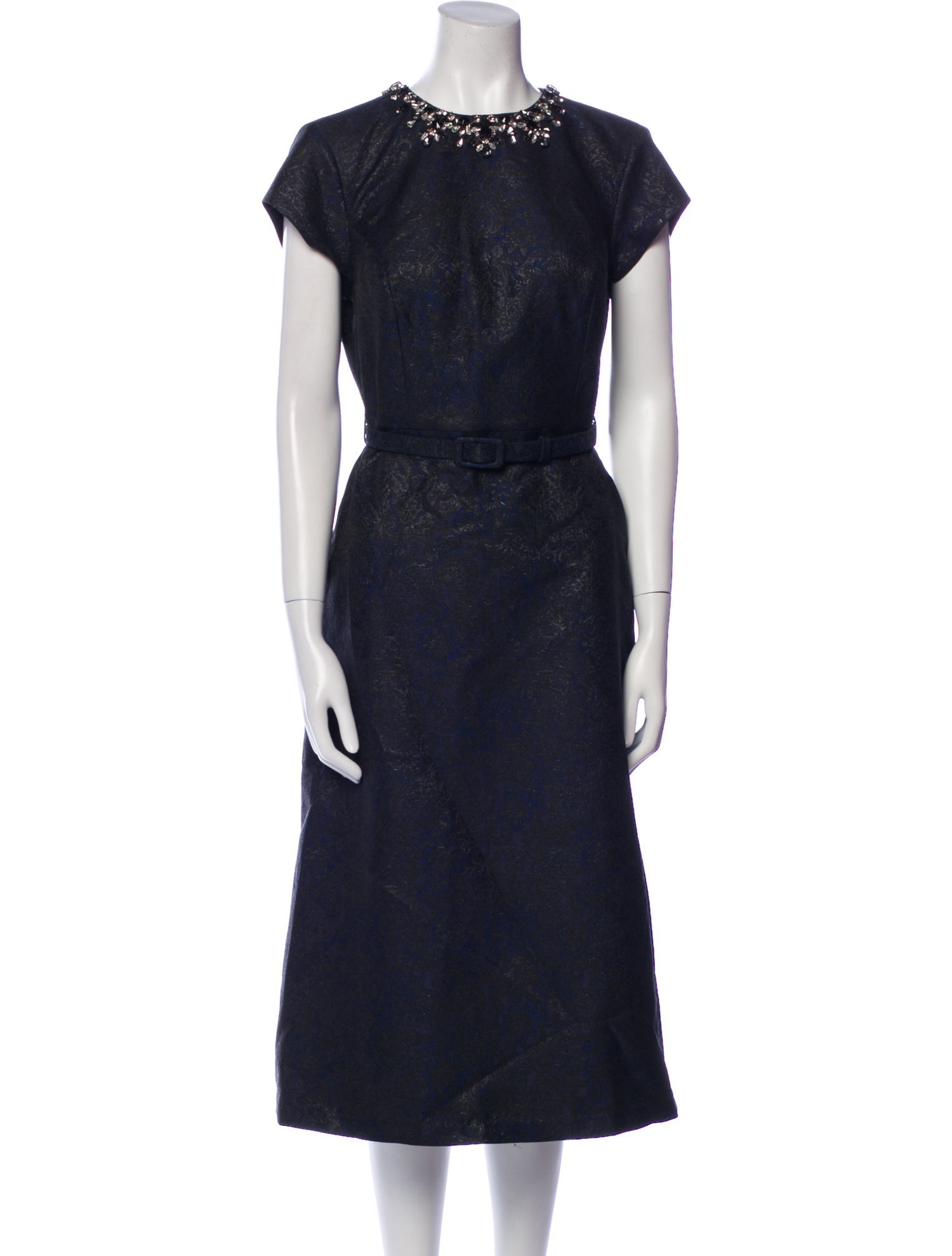 Sachin + Babi Crew Neck Midi Length Dress