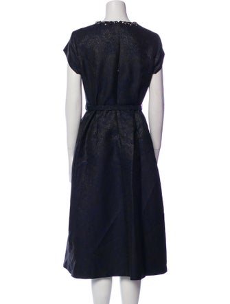 Sachin + Babi Crew Neck Midi Length Dress