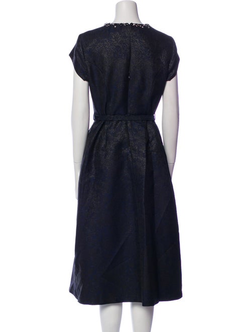 Sachin + Babi Crew Neck Midi Length Dress