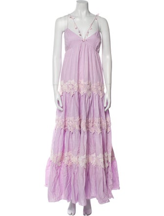 Sachin + Babi V-Neck Long Dress