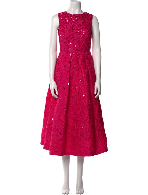 Sachin + Babi Printed Midi Length Dress