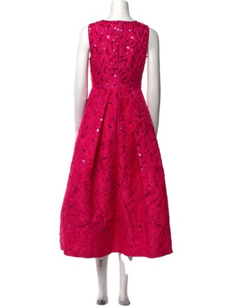 Sachin + Babi Printed Midi Length Dress