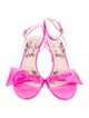 Sachin + Babi Satin Bow Accents Sandals