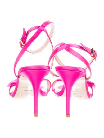 Sachin + Babi Satin Bow Accents Sandals