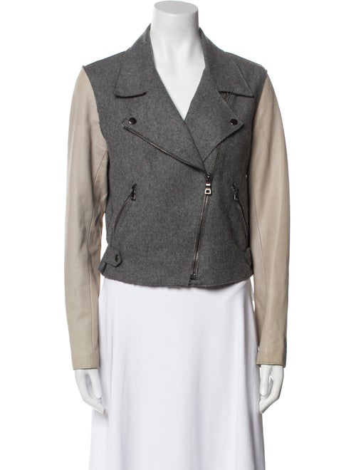 Sachin + Babi Virgin Wool Biker Jacket