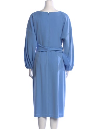 Sachin + Babi Bateau Neckline Midi Length Dress