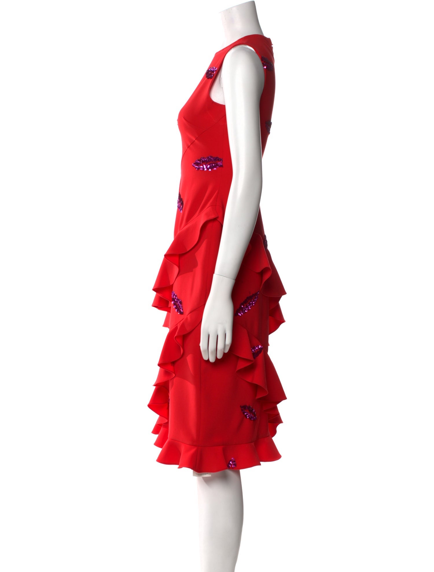 Sachin + Babi Floral Print Midi Length Dress