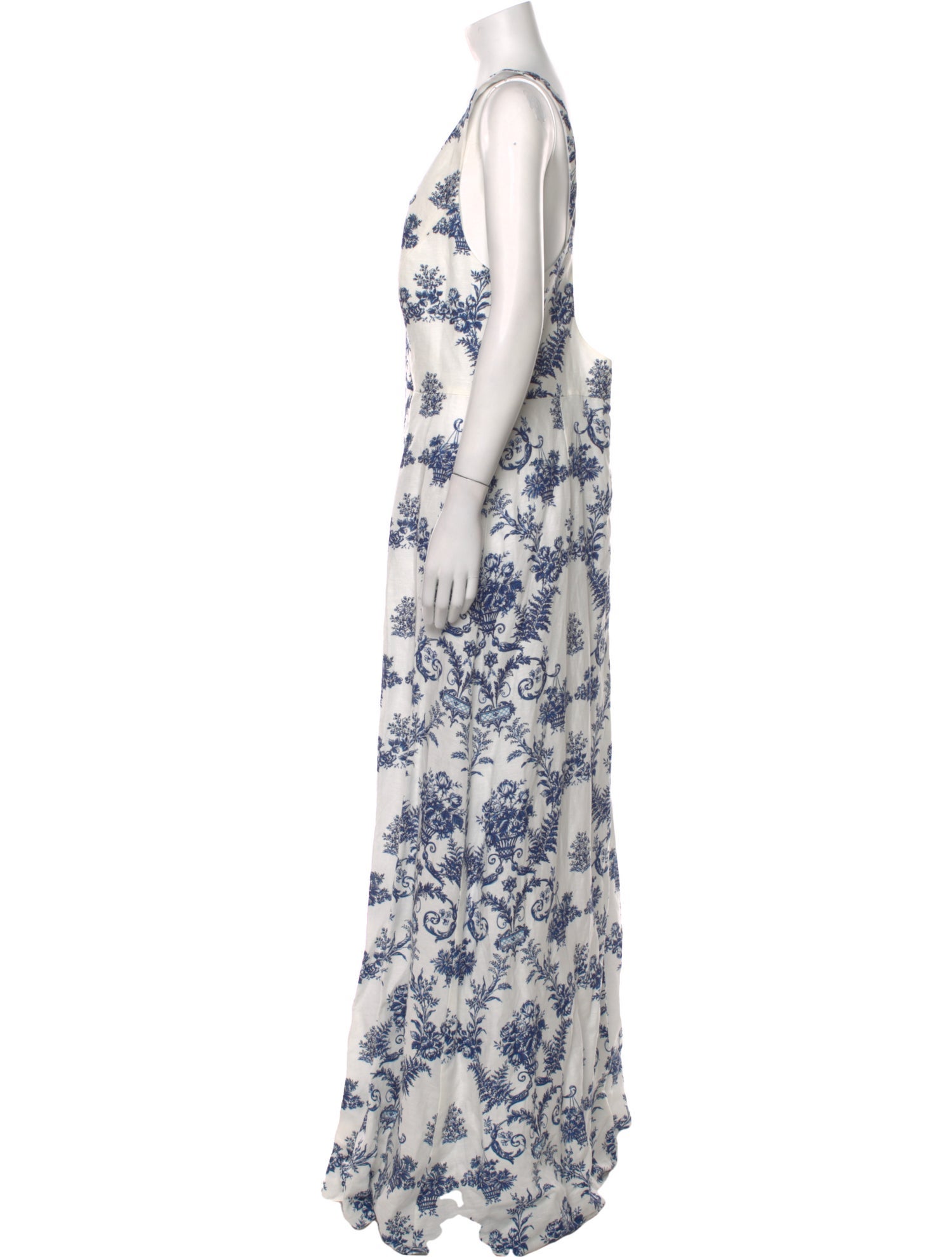 Sachin + Babi Floral Print Long Dress