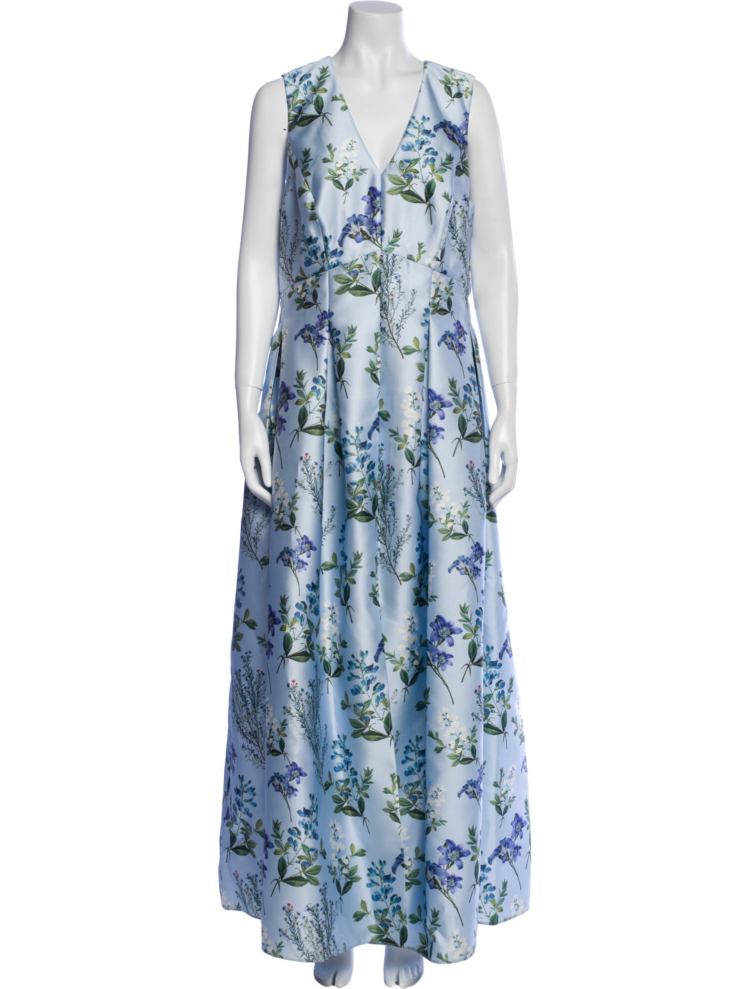 Sachin + Babi Floral Print Long Dress