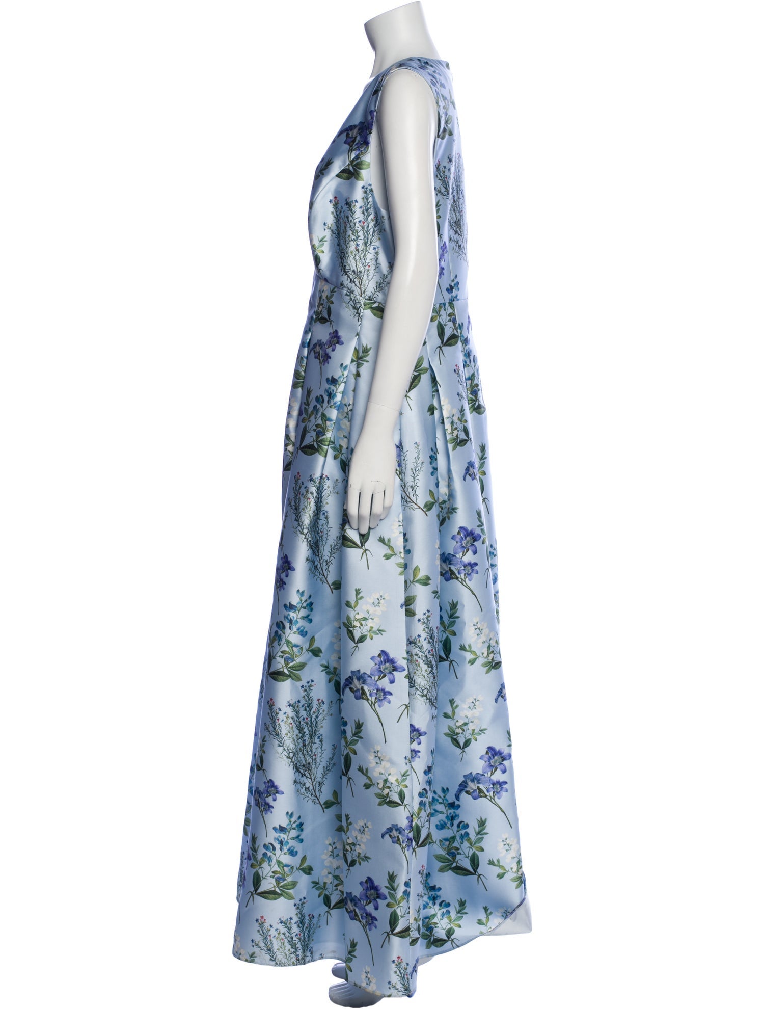 Sachin + Babi Floral Print Long Dress