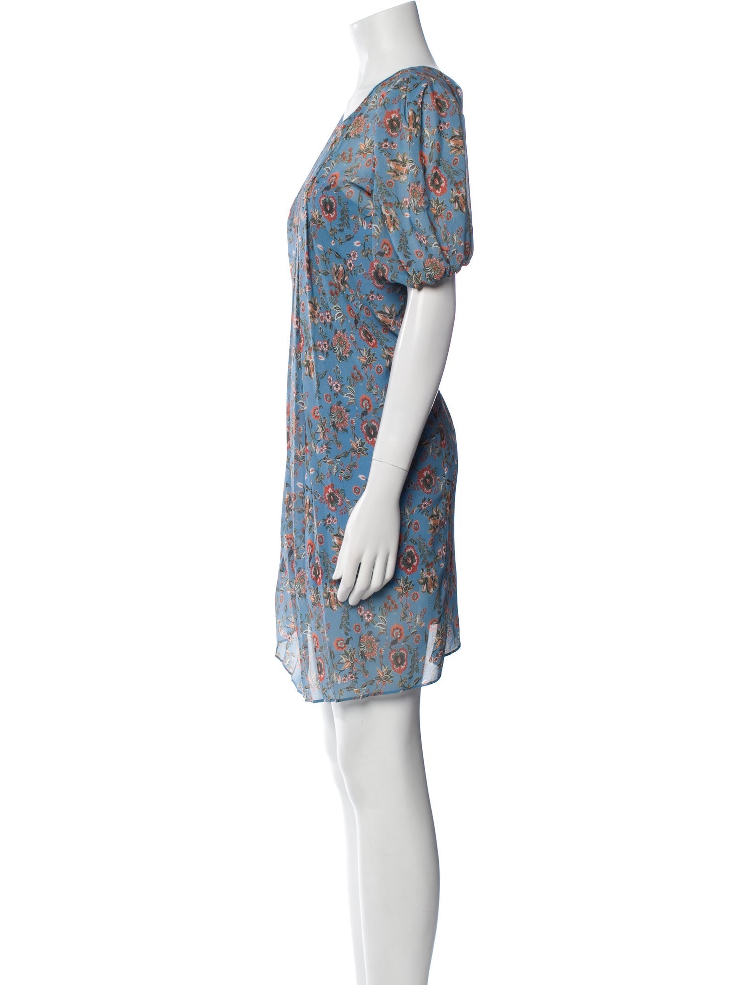 Sachin + Babi Floral Print Knee-Length Dress