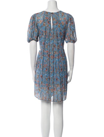 Sachin + Babi Floral Print Knee-Length Dress