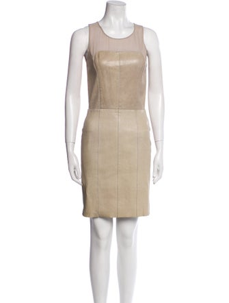 Sachin + Babi Scoop Neck Mini Dress