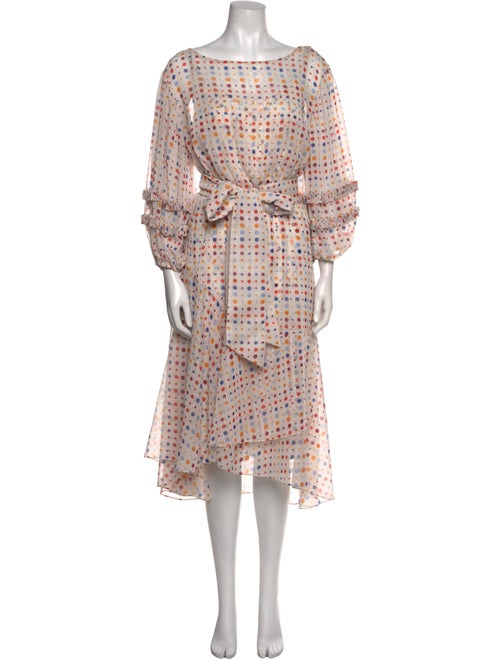 Sachin + Babi Printed Midi Length Dress