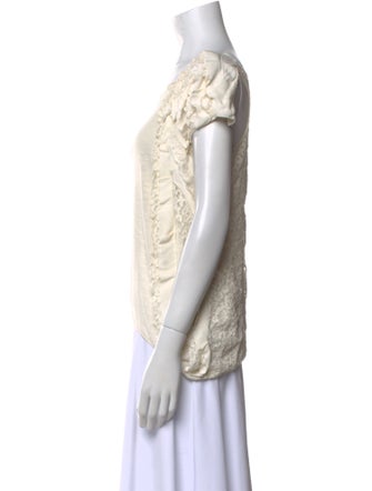 Sachin + Babi Bateau Neckline Short Sleeve Top