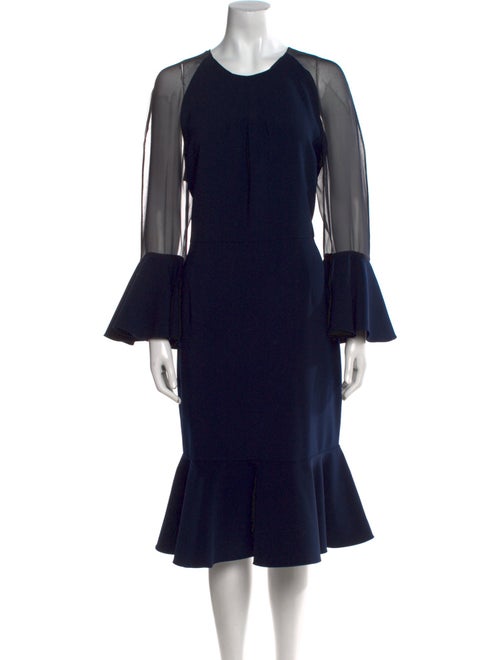 Sachin + Babi Crew Neck Midi Length Dress