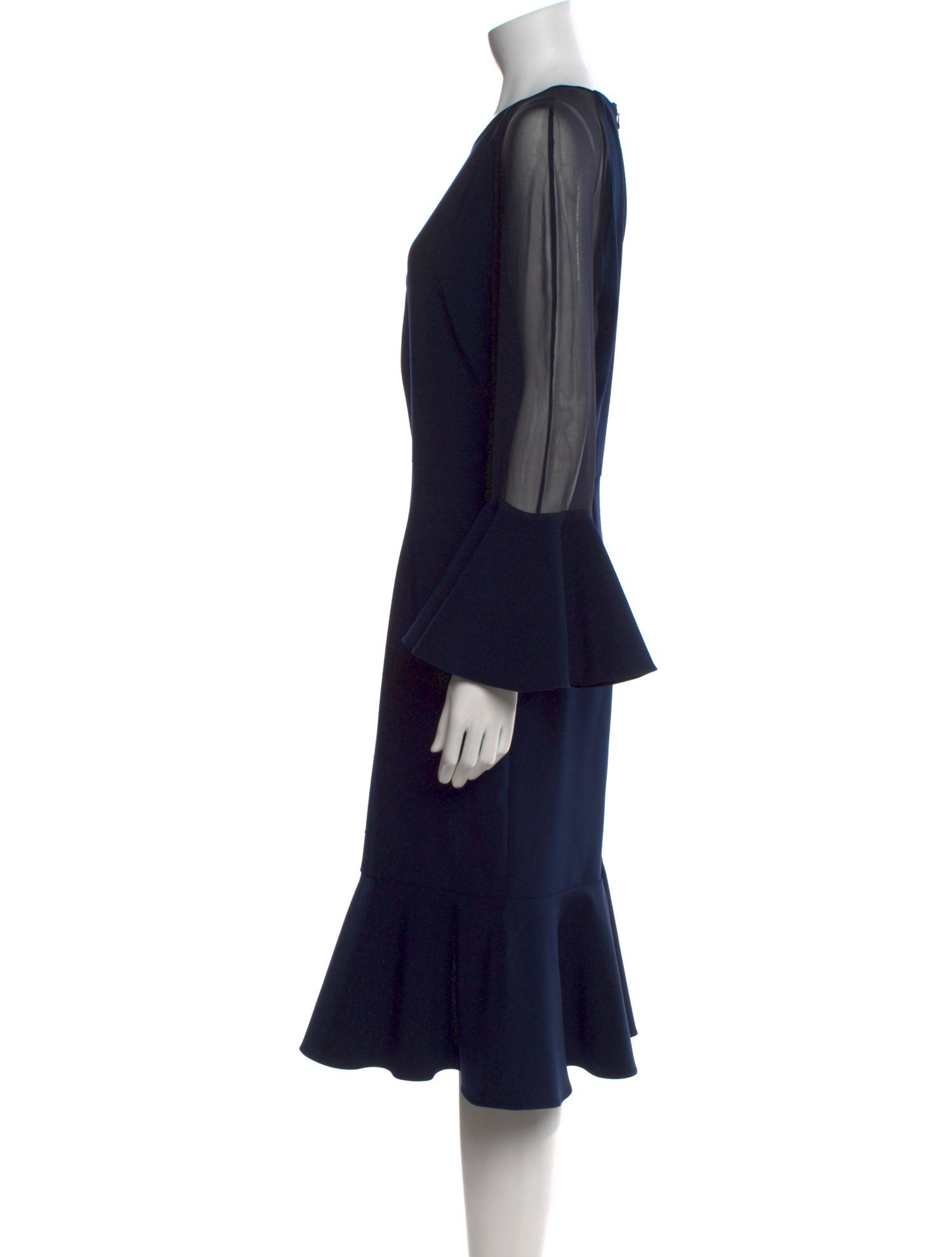 Sachin + Babi Crew Neck Midi Length Dress