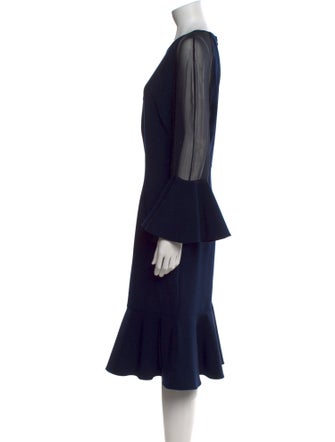 Sachin + Babi Crew Neck Midi Length Dress