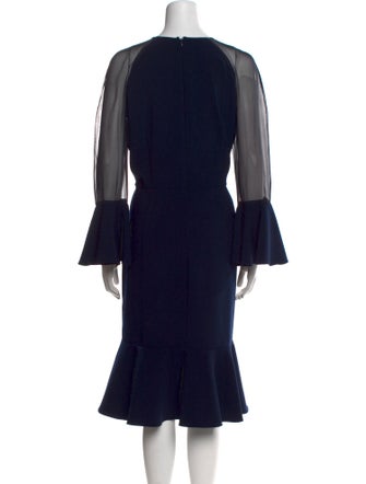 Sachin + Babi Crew Neck Midi Length Dress