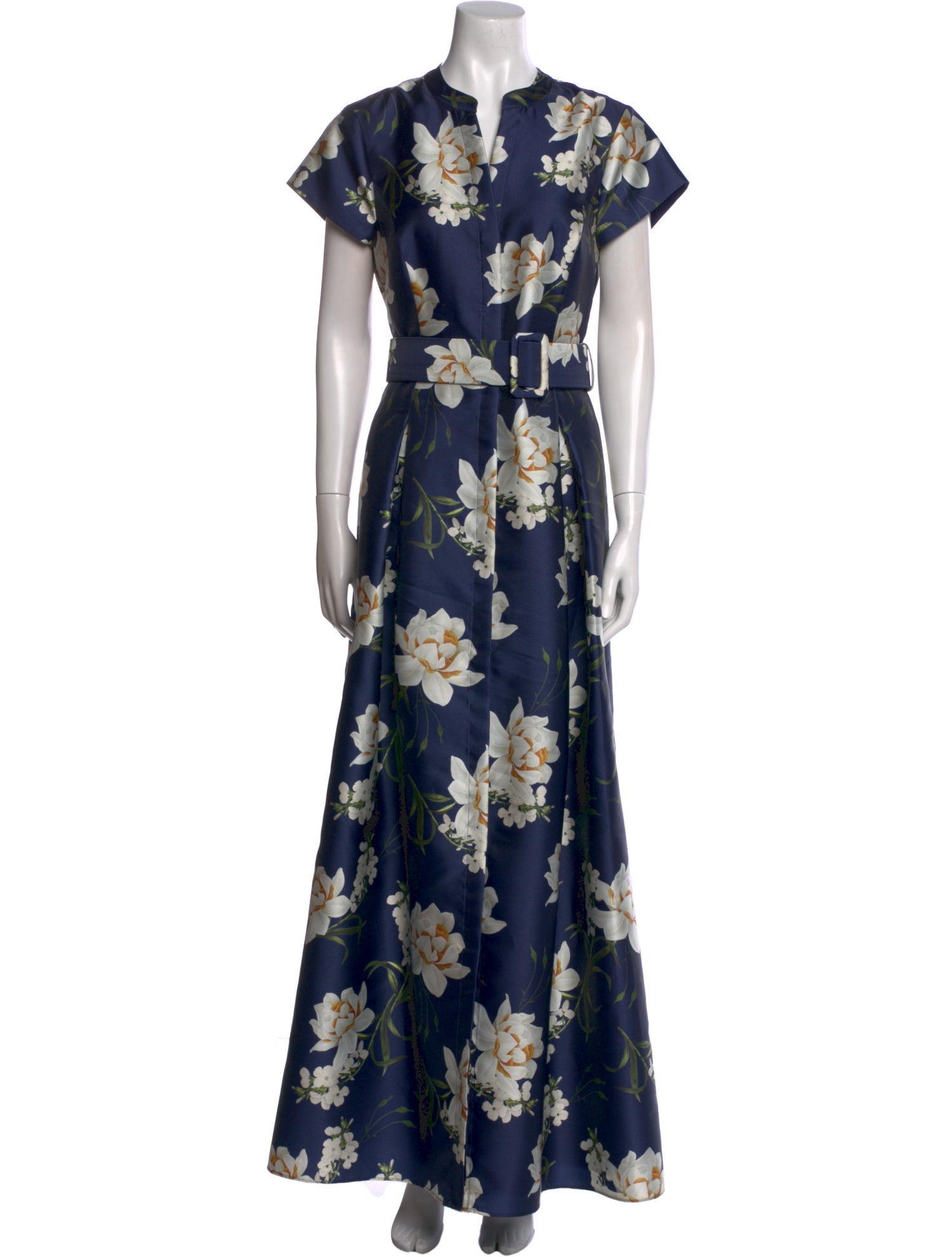 Sachin + Babi Floral Print Long Dress