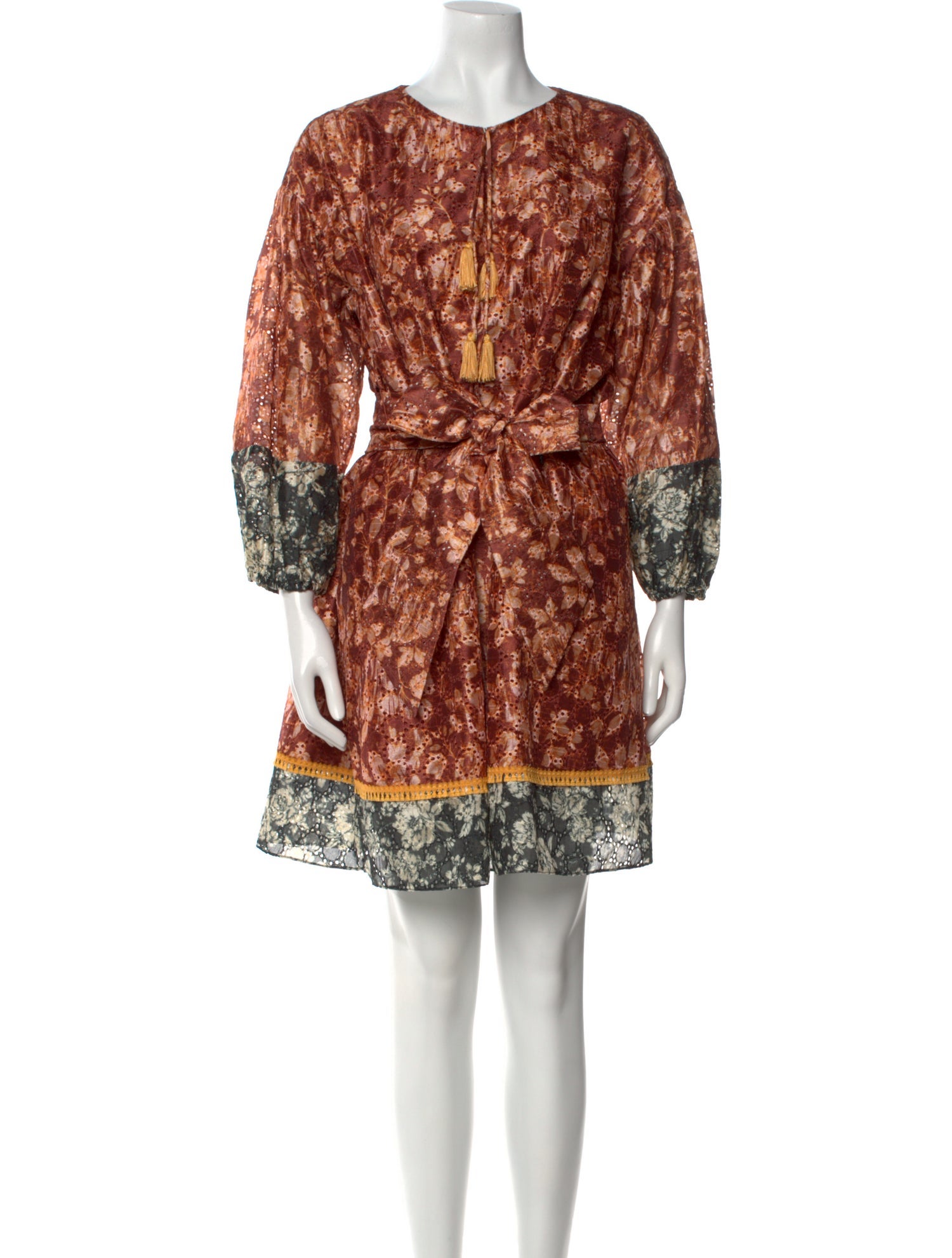 Sachin + Babi Floral Print Mini Dress