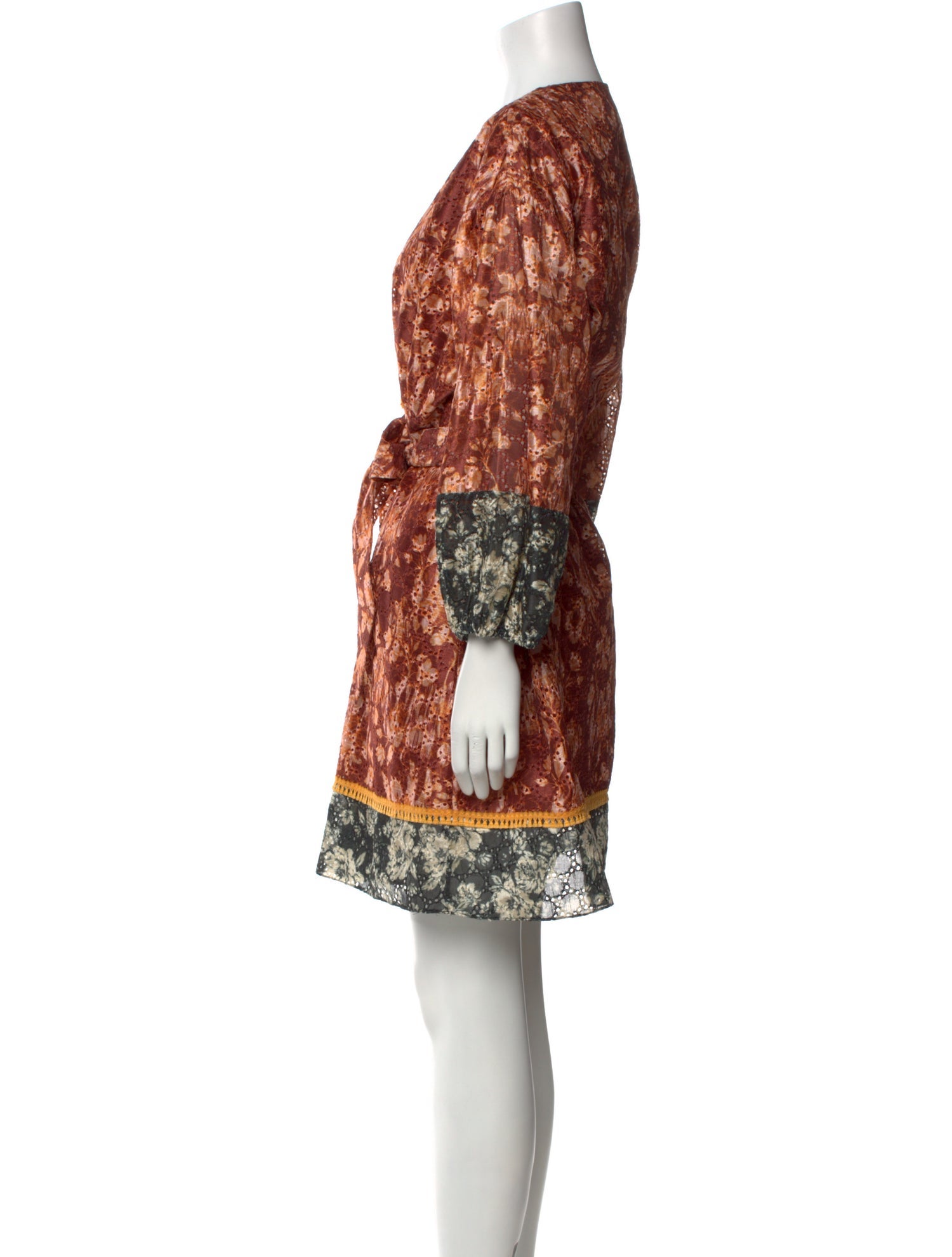 Sachin + Babi Floral Print Mini Dress