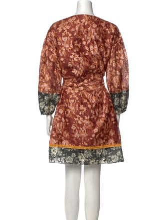 Sachin + Babi Floral Print Mini Dress