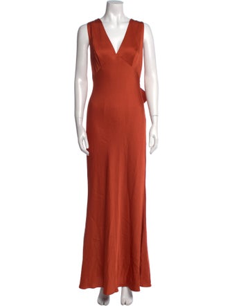Sachin + Babi V-Neck Long Dress