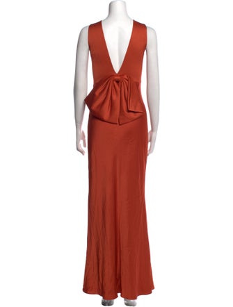 Sachin + Babi V-Neck Long Dress