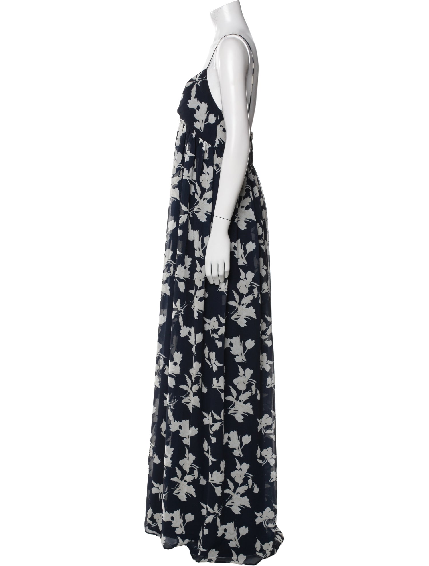 Sachin + Babi Floral Print Long Dress
