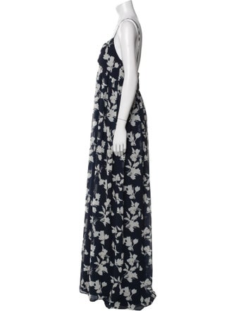 Sachin + Babi Floral Print Long Dress