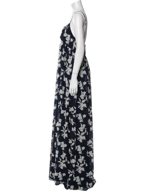 Sachin + Babi Floral Print Long Dress