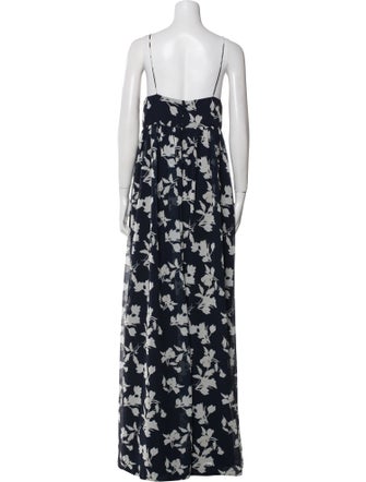 Sachin + Babi Floral Print Long Dress