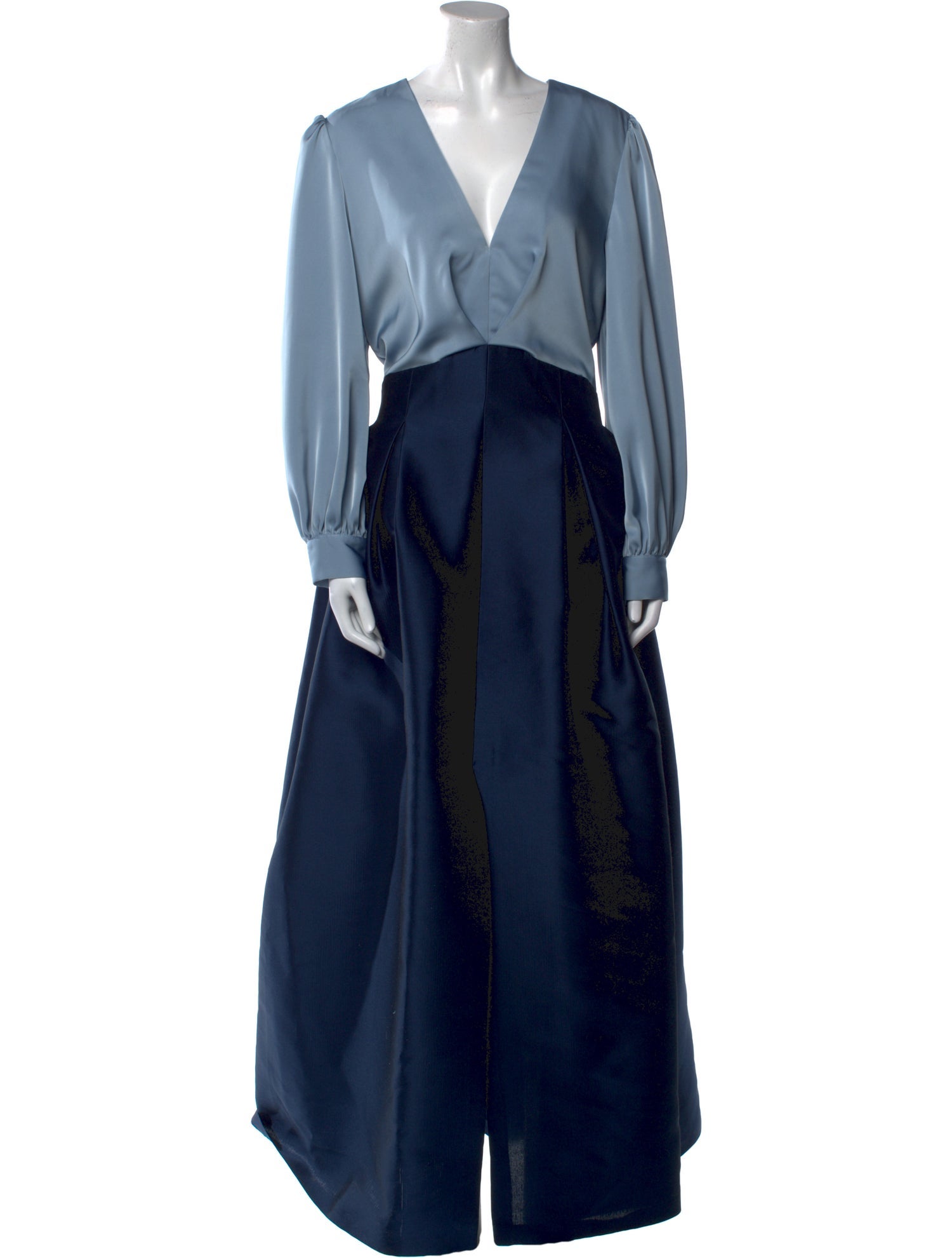 Sachin + Babi Colorblock Pattern Long Dress