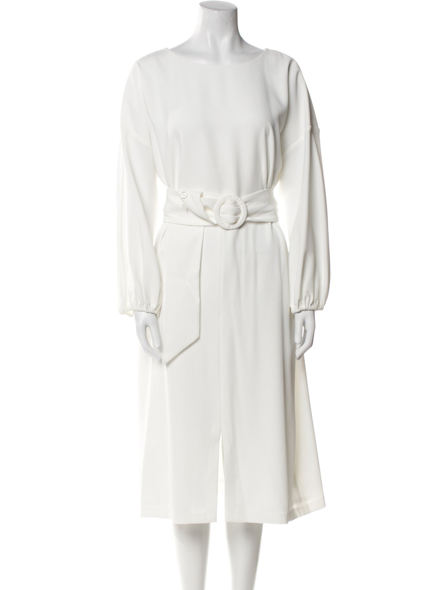 Sachin + Babi Bateau Neckline Midi Length Dress