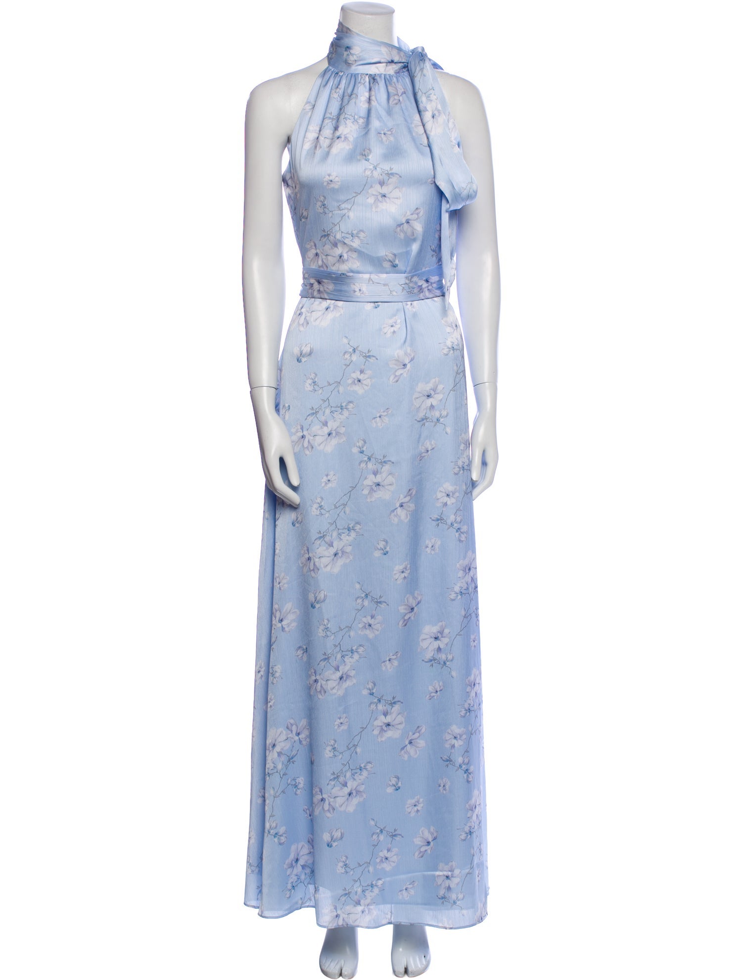 Sachin + Babi Floral Print Long Dress w/ Tags