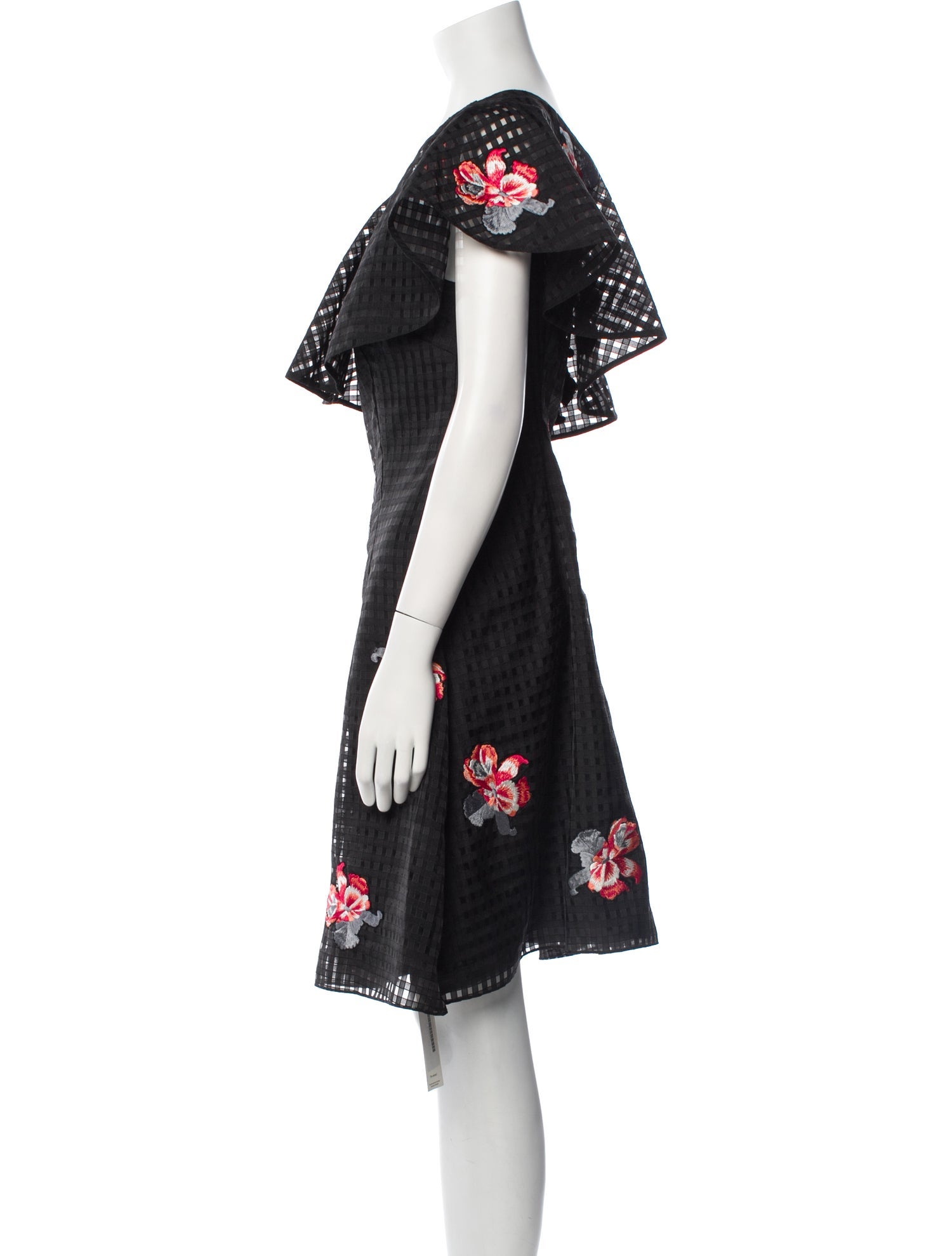 Sachin + Babi Floral Print Knee-Length Dress
