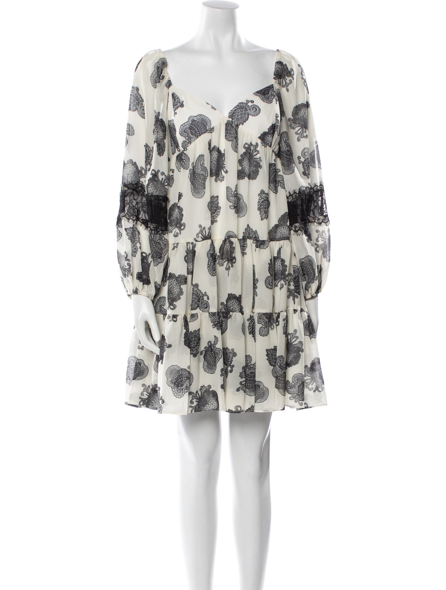 Sachin + Babi Floral Print Mini Dress