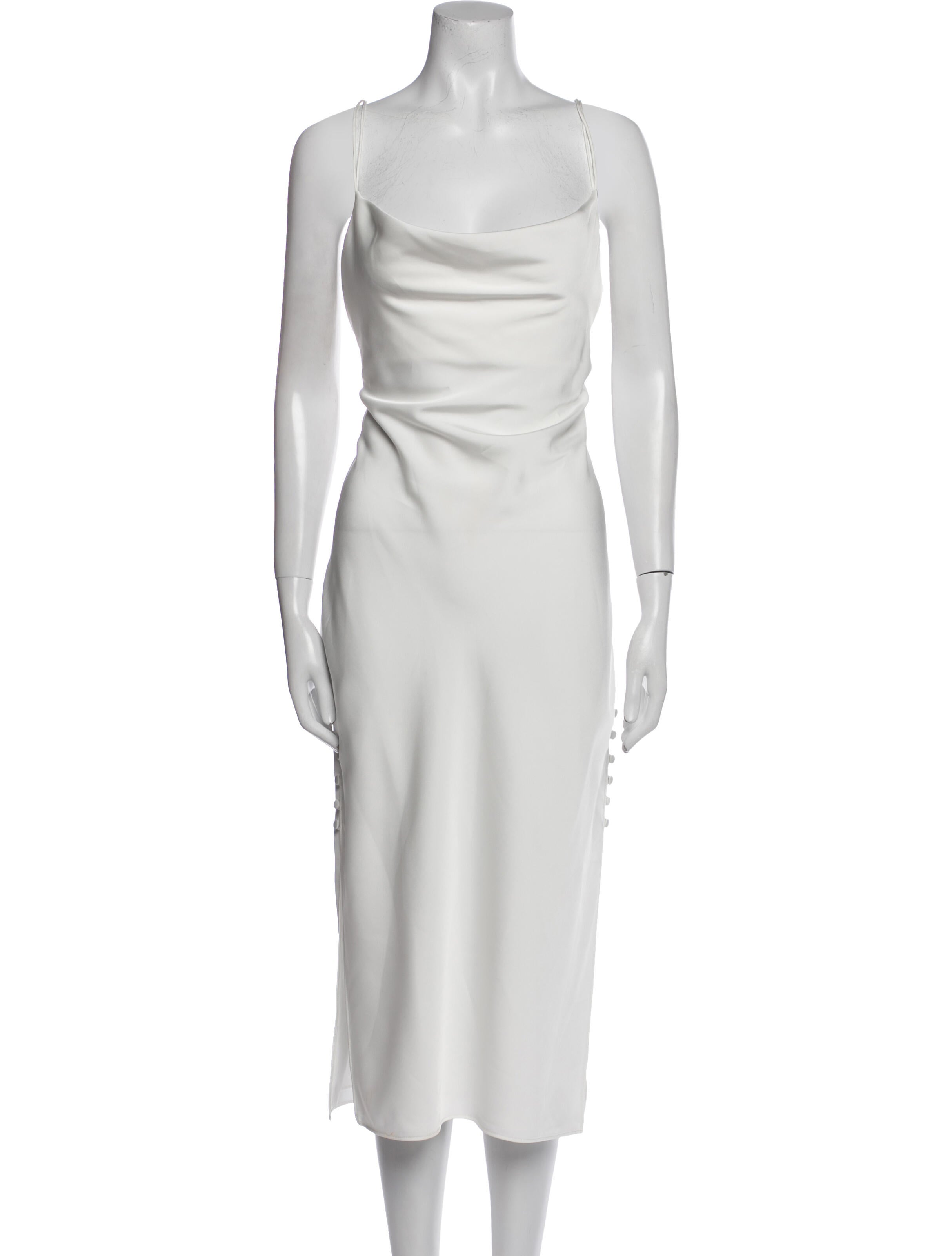 Sachin + Babi Cowl Neck Midi Length Dress