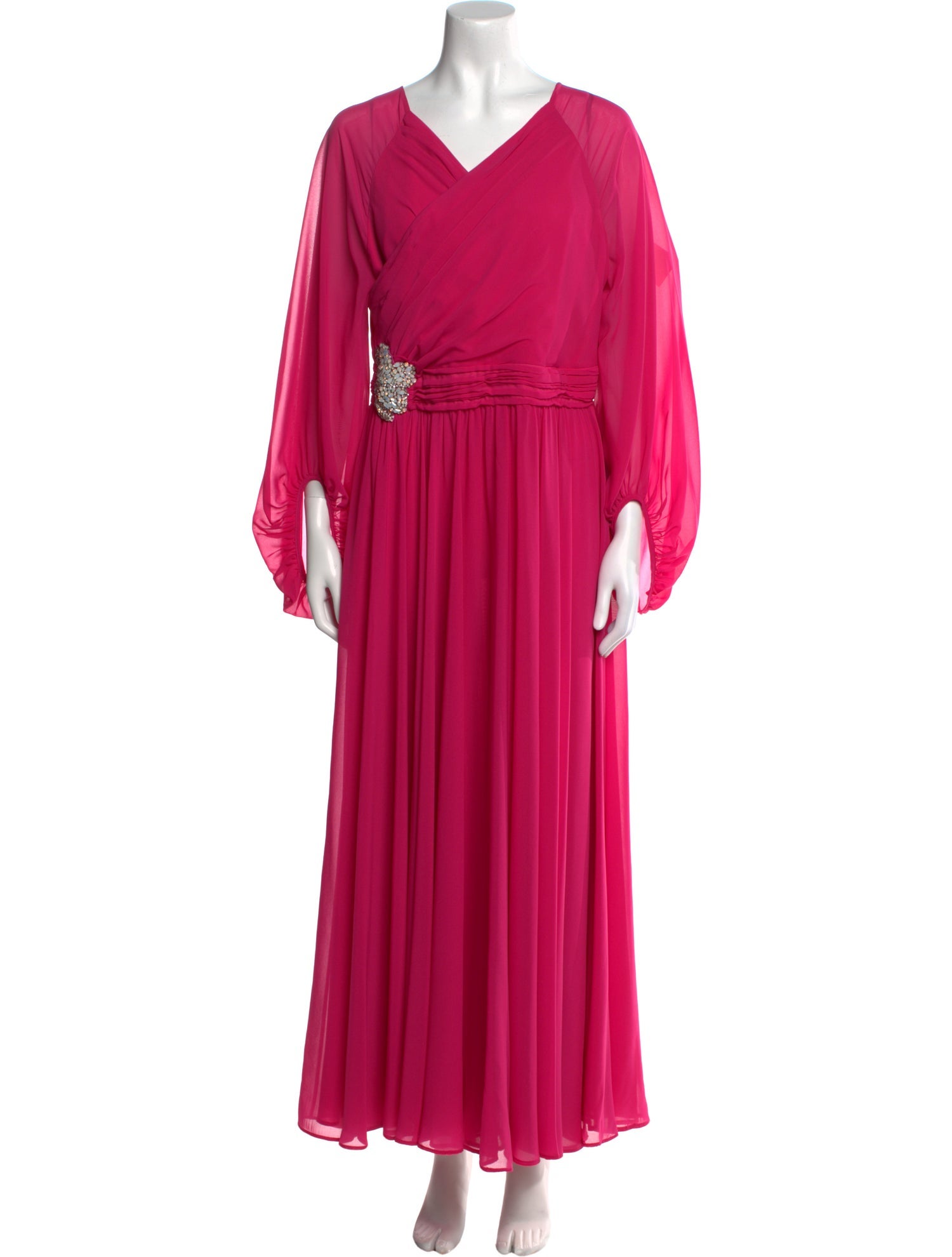 Sachin + Babi V-Neck Long Dress