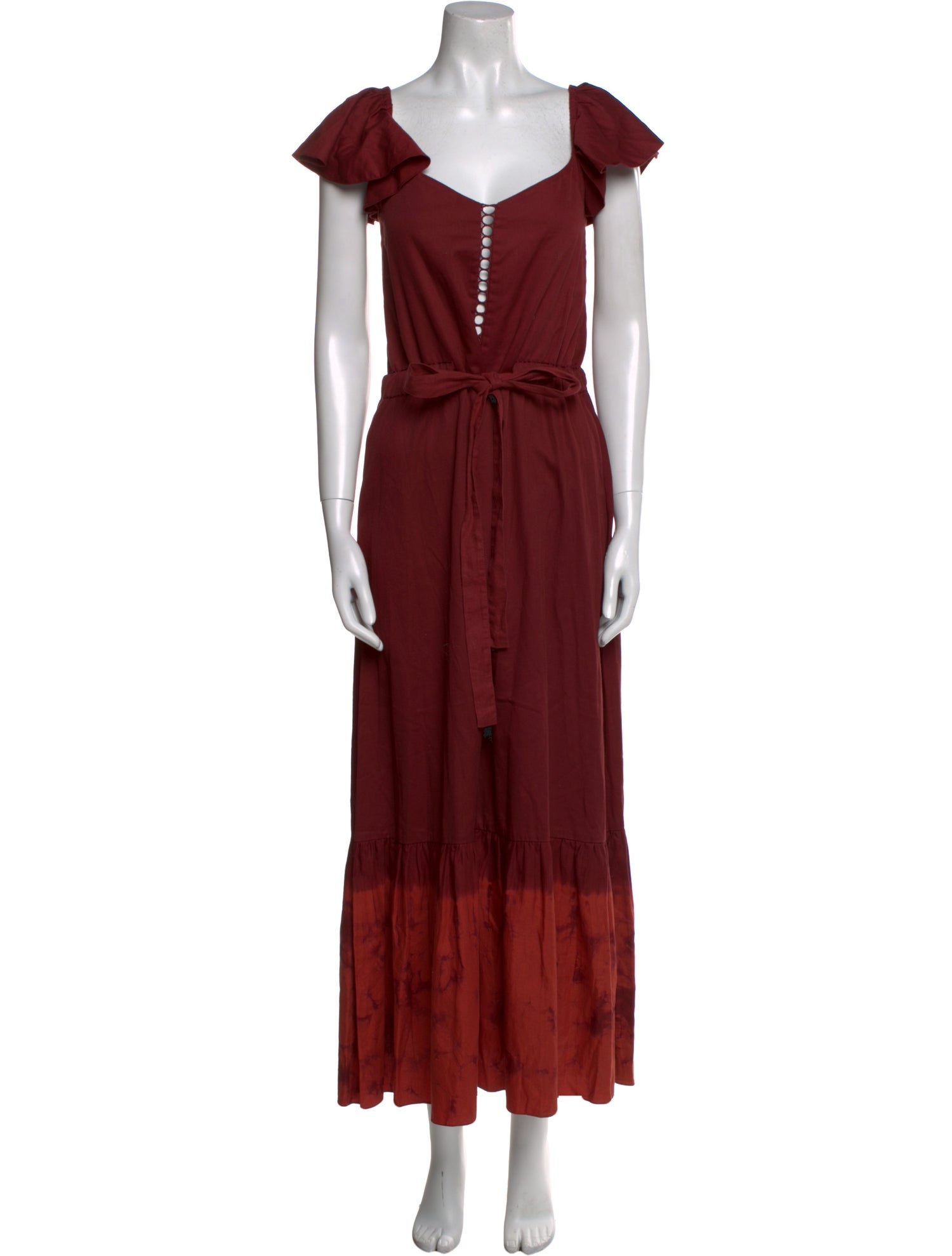 Sachin + Babi Square Neckline Long Dress