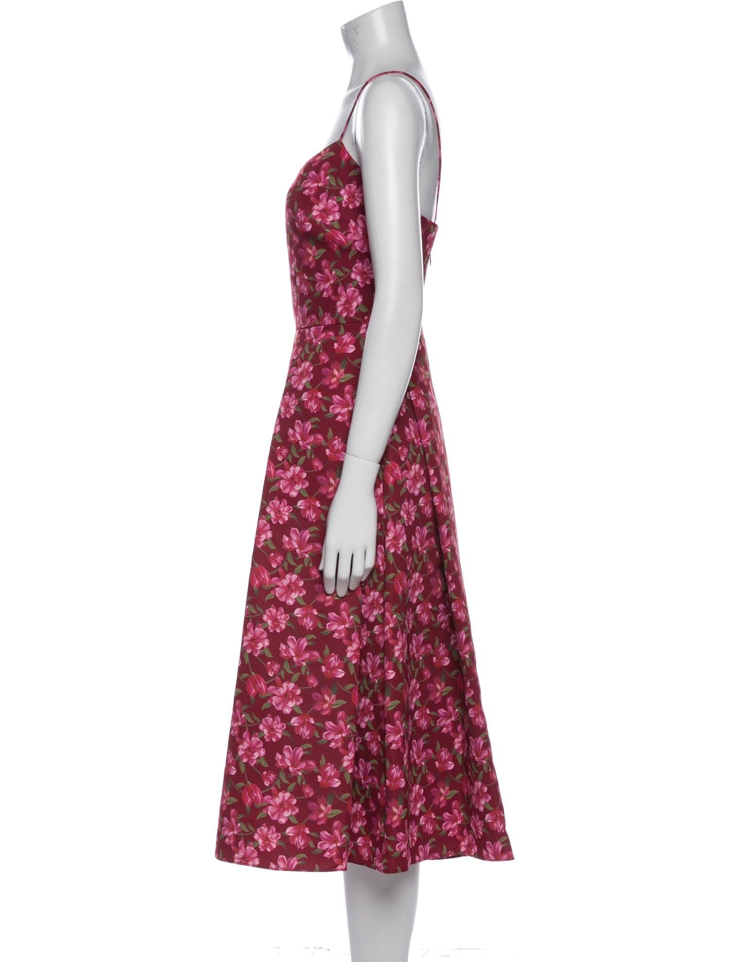 Sachin + Babi Floral Print Midi Length Dress w/ Tags