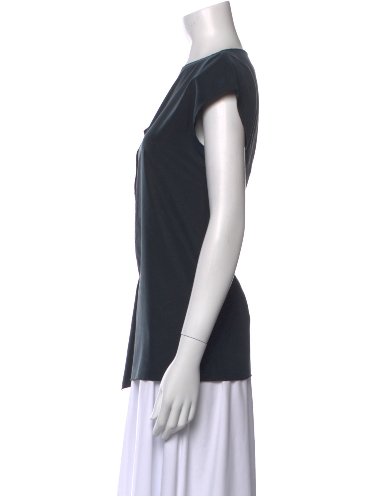 Sachin + Babi Asymmetrical Short Sleeve T-Shirt