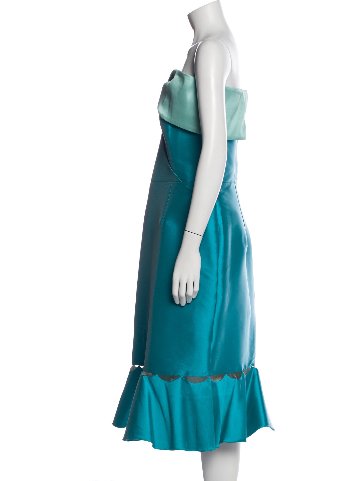 Sachin + Babi Strapless Knee-Length Dress w/ Tags