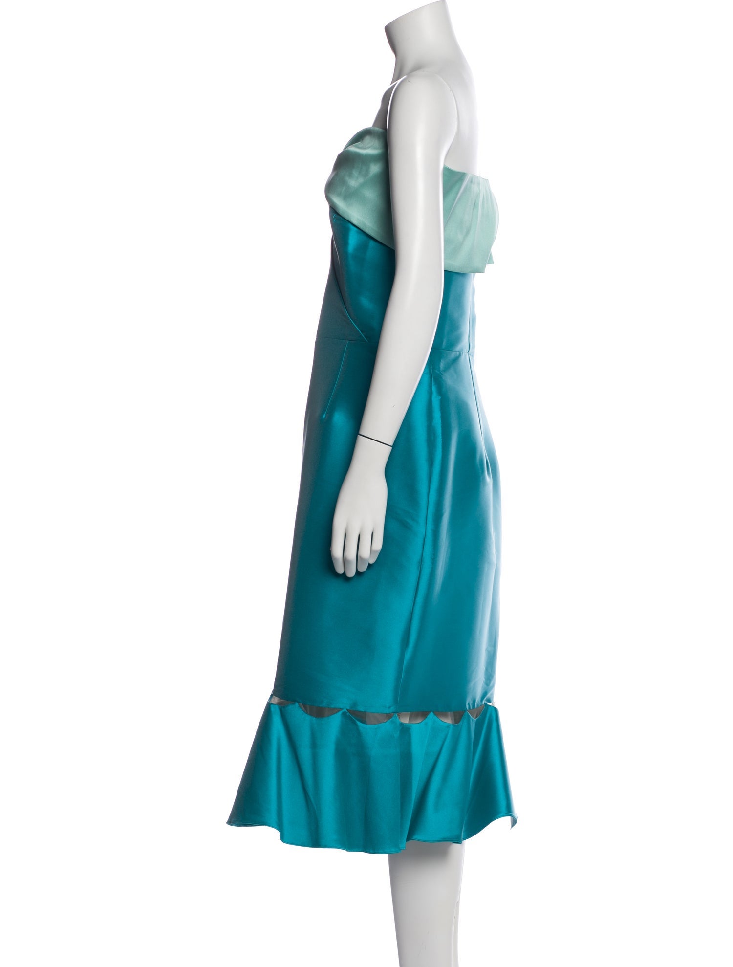 Sachin + Babi Strapless Knee-Length Dress w/ Tags