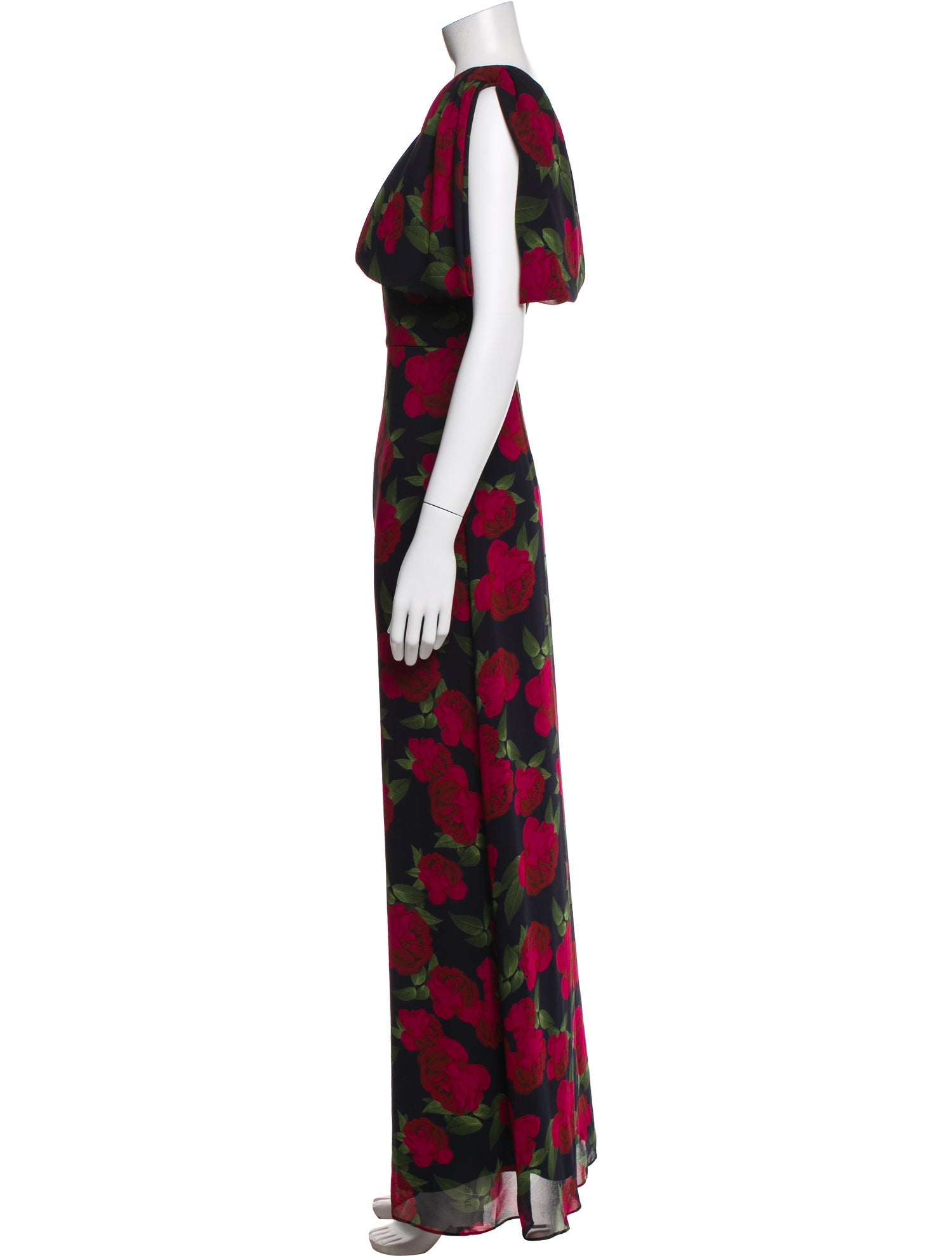 Sachin + Babi Floral Print Long Dress
