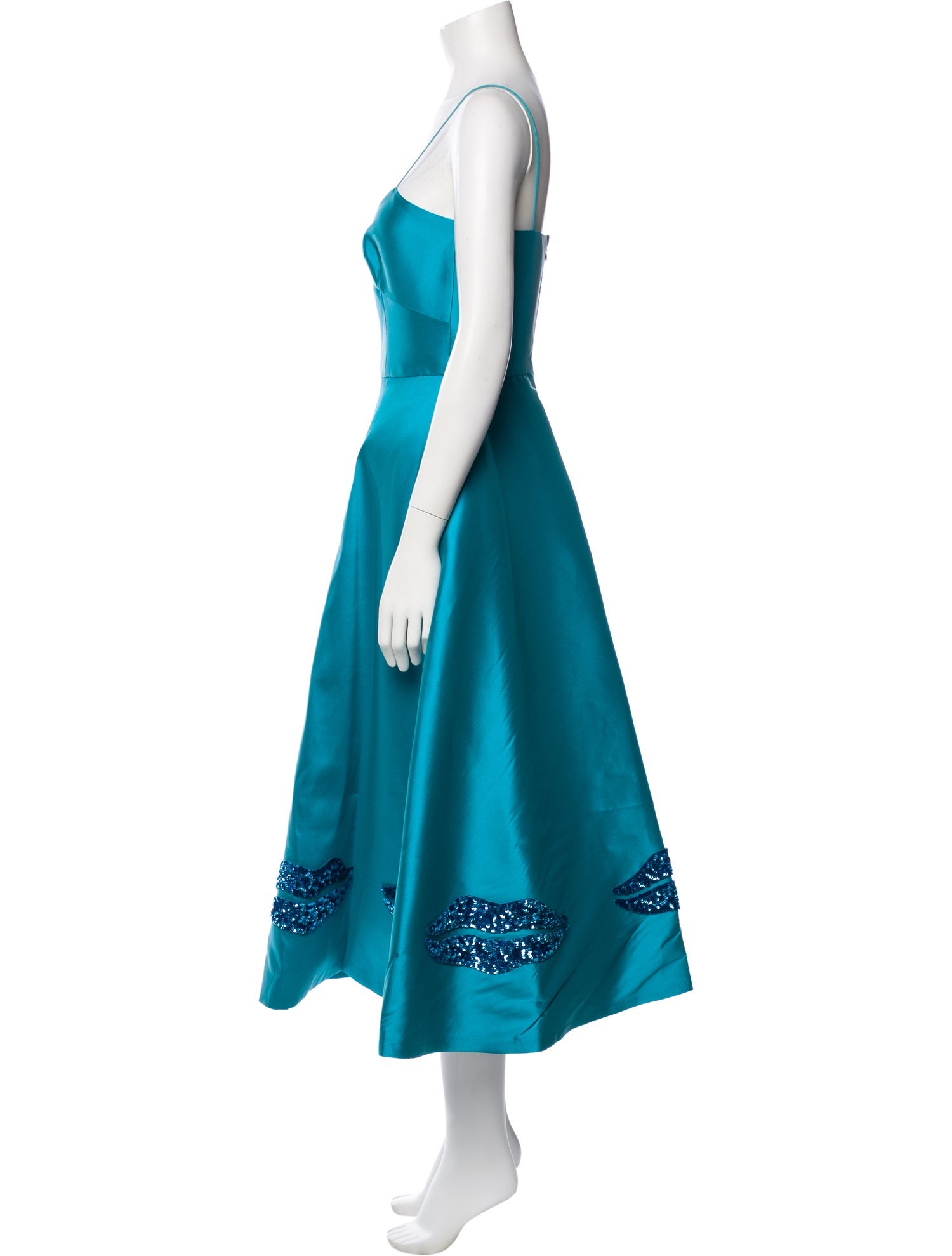 Sachin + Babi Square Neckline Long Dress